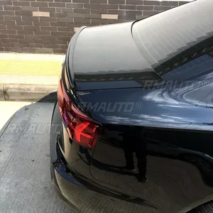 Alerón Trasero de Maletero Estilo S6 Modificado en Plástico ABS Sin Pintar para Audi A6 C7 2012 2013 2014 2015 2016 2017 2018 - Product Image 3