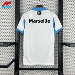 Maillot de football du FC Marseille 2025/2026, haute qualité, maillot de football thaïlandais, performance athlétique, évacuation de l'humidité - Product Image 1