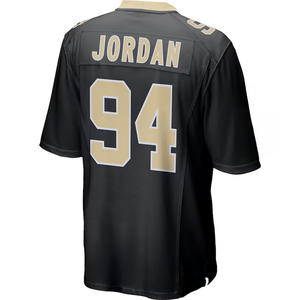 2025 Personnalisé En Gros Nouvelle-<span class=keywords><strong>Orléans</strong></span> Hommes 1 Taylor 7 Hill 14 McKinstry Cousu Limité Football Jersey Saint - Product Image 4