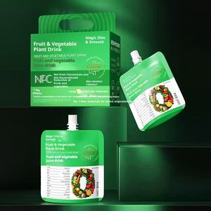 Suco de Purê de Frutas e Vegetais Colorido de Baixo Teor de Gordura Magic Fiber Youchang Kiwi Pepino Tomate Maçã Laranja Limão - Product Image 4