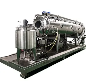 En iyi satış VBD ısıya duyarlı viskoz şeker pancar bulamaç maya üretim hattı vakum kemer sürekli kurutma
