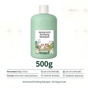 Nettoyant Corporel Désodorisant aux Acides Aminés pour Chiens et Chats – Soin Hypoallergénique Doux pour la Peau des Animaux, <span class=keywords><strong>Anti</strong></span>-Acariens, Barrière Protectrice, Fraîcheur et Hydratation Apaisante - Product Image 4