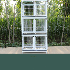 Niche d'intérieur pour chien et lapin en métal de haute qualité, clôture Durable et Portable pour animaux de compagnie - Product Image 6