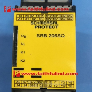 Schmersal Safety <b>Relay</b> SRB206SQ 24V AC/DC 10A Output Single Pole - Product Image 1