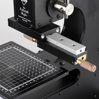 Machine numérique de gaufrage à chaud pour cuir Mini machine manuelle d'estampage à chaud pour impression de logo personnalisé Presse à chaud pour petites entreprises