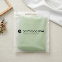 Sacs d'emballage personnalisés en plastique mat givré avec fermeture éclair, biodégradables en amidon de maïs, pour vêtements