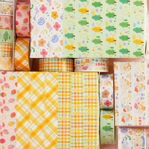 Rouleau <span class=keywords><strong>de</strong></span> <span class=keywords><strong>ruban</strong></span> décoratif personnalisé en usine Rouleau <span class=keywords><strong>de</strong></span> <span class=keywords><strong>ruban</strong></span> décoratif Washi <span class=keywords><strong>Ruban</strong></span> <span class=keywords><strong>de</strong></span> <span class=keywords><strong>masquage</strong></span> - Product Image 5