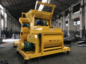 Huaning JS750 Mezcladora de Concreto de Doble Eje Forzado, 35 M3/h, Motor de Alta Eficiencia de 30kw, Uso en Construcción, Operación Automática - Product Image 3