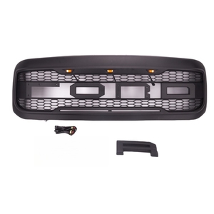 กระจังหน้าสีดำสำหรับ F250 ปี 1999-2004 พร้อมไฟ - Product Image 2