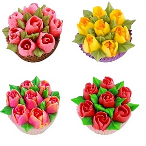 Boquilla Metálica para Decoración de Pasteles con Forma de Rosa, para Diseño de Glaseado de Cupcakes, Herramienta de Repostería No Tóxica - Product Image 2