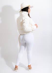 10% di sconto S-2XL nuovo piumino in pelle elastica giacca imbottita giacca da <span class=keywords><strong>donna</strong></span> giacca in PU - Product Image 6