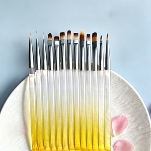 Professional Nail Art <b>Brush</b> Pen Set Double Head Dotting Tools for Beautiful Nail Designs Easy Operation Safe Material Salon - Product Image 5
