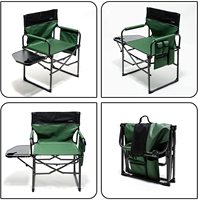 Chaise pliante portable pour salle à manger, pêche, plage, camping, directeur, voyage