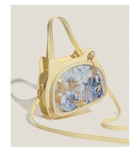 2025 bolso de mano ITA de lona de lujo para mujer bolso de hombro de doble asa de moda - Product Image 2