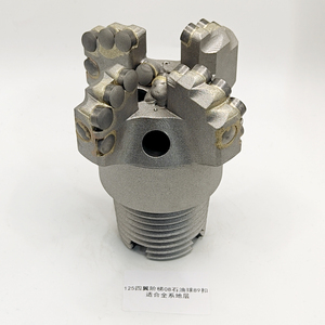125mm cánh 4 lưỡi lõm PDC bit PDC kéo bit cho công cụ khoan đúc khai thác quặng - Product Image 1