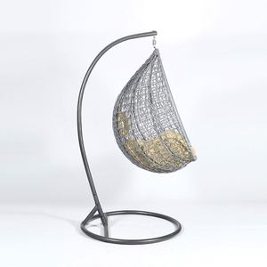 Modern Outdoor <b>Garden</b> Rattan Wicker <b>Egg</b> <b>Chair</b> Hanging Swing for Courtyard Bedroom Hotel or Park Versatile Outdoor Furniture - Product Image 4