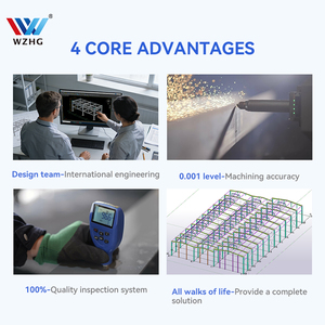 Structure acoustique en acier économique pour la construction de clubs de tennis, utilisant des poutres en H galvanisées pour une salle de tennis intérieure - Product Image 5