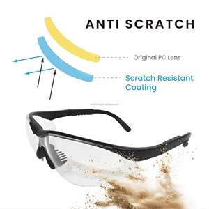 ANSI Z87.2 Industrial Maintenance PC day night safety glasses - Product Image 5