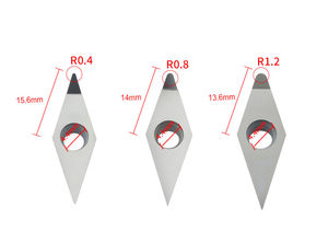 Herramientas de Diamante PCD de Alta Calidad, Insertos VCGT160408 para Llantas de Aleación de Aluminio, Material Importado, Piezas de Torneado CNC PCD para Maquinaria - Product Image 5