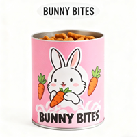 Umwelt freundliche Kraft papier runde Box Composite Tube in Lebensmittel qualität Wasserdichte Hunde katze Hamster Treats Verpackung