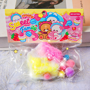 ของเล่นบีบโมจิรูปอุ้งเท้าแมว ของเล่นบีบสโลว์รีบาวด์หลากสี ของเล่นบีบวาฟเฟิลโดนัท TPR - Product Image 6