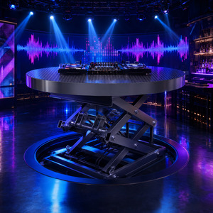 เวทียกหมุนได้ 360 องศา ความเร็วต่ำ ทำงานราบรื่น อุปกรณ์เวทีสำหรับงานแสดงสด - Product Image 1