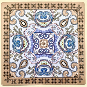Tapis de mahjong américain de luxe antidérapant, insonorisant et lavable pour les soirées de jeu en famille, la plage et les pique-niques - Product Image 6