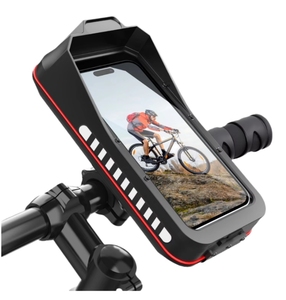 Nuovissimo Supporto per Telefono <span class=keywords><strong>da</strong></span> Moto e Scooter di Alta Qualità, Ammortizzatore, Touch Screen, Rotazione a 360°, Impermeabile, in Materiale ABS - Product Image 1