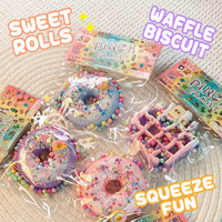 Jouet Squishy Fraise Douce de Haute Qualité, Jouet Anti-Stress à Pétrir, Fidget Toy Fruit Marque LL Lf0008