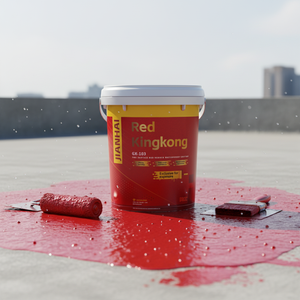 Revestimiento Impermeable GX-103 con Certificación CE, Revestimiento de Goma Roja para Techos de Concreto, Reflejo del Calor, Resistente a Grietas, Alta Elasticidad y Durabilidad - Product Image 1