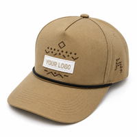 Casquette personnalisée avec logo, 5 panneaux, visière incurvée, patch brodé – Vente en gros, OEM, ODM, directement de l'usine, fournisseur pour commandes en gros
