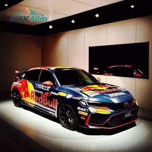 Kits Premium 3m <span class=keywords><strong>Joker</strong></span> Wrap Race Anime violet, <span class=keywords><strong>film</strong></span> de protection de voiture en vinyle marron, <span class=keywords><strong>film</strong></span> de protection de voiture en vinyle pour carrosserie complète pour Tesla - Product Image 4