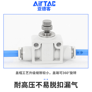Conector neumático Yadeke ASA/<span class=keywords><strong>APA</strong></span>/PSA4/6/8/10/12 válvula de mariposa unidireccional de regulación de velocidad directa en una caja - Product Image 2