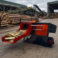 Processeur de bois de chauffage de 18 tonnes, fendeuse de bûches de 500 mm avec moteur GX690 22HP, lame en X automatique