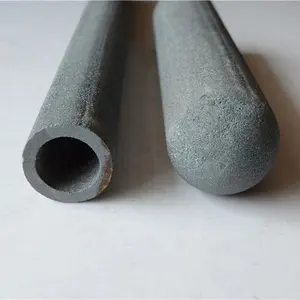 High Temperature Resistance Silicon Carbide Pipes/Tubes High Temp Wear Resistant SiC Pipe/Tube