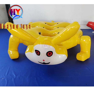 Juegos divertidos Prop Tortoise And Hare Racing Juegos inflables de construcción de equipos Race Between Hare and Tortoise - Product Image 2