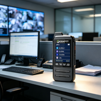 Radio bidirectionnelle GaodaPTT 4G Walkie Talkie R10, prise en charge OEM, interphone avec carte SIM, POC LTE, couverture mondiale illimitée