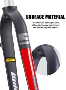 شوكة دراجة جبلية من BOLANY بشوكة أمامية مكبح ومشبك أقراص مقاسات 26 و27.5 و29 بوصة ملحقات دراجة شوكة دراجة من سبائك الألومنيوم - Product Image 3