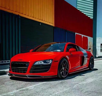 Nouveau Spoiler Avant en Fibre de Carbone à Visser avec Boulons Inclus pour Audi R8 2008-2015 Génération 1 Type 42 Style V