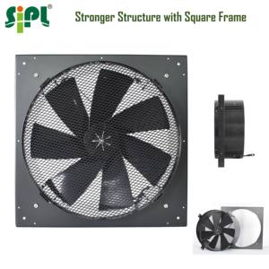 Herramientas de techo de ventilación de ático montadas en la pared, panel solar alimentado por CC, el mejor enfriador de aire, extractor de ventanas de vidrio, ventiladores de escape industriales - Product Image 4