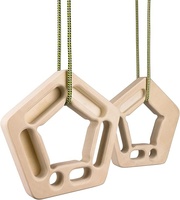 UNIQ Multifuncional Madera Gimnasio Anillo Dedo Tablero de entrenamiento Ejercicio Dedo Agarre Pull-up Escalada Entrenamiento