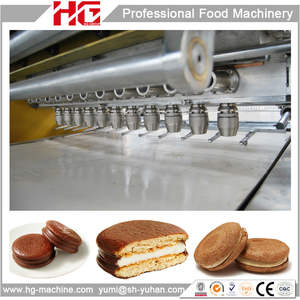 Línea de productos de pastel de sándwich personalizado fácil de operar Línea de producción de pastel de chocolate Línea de producción de pastel de <span class=keywords><strong>Jaffa</strong></span> - Product Image 4