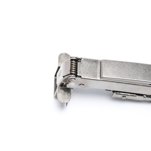 Phong cách mới khung nhôm 3D bản lề mềm đóng cửa có thể tháo rời thẳng cơ sở tấm bản lề đồ nội thất bản lề - Product Image 5