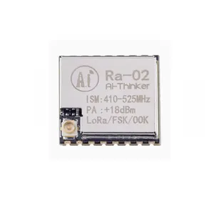 SX1278 LoRa מפזר ספקטרום מודול אלחוטי 433MHz יציאת סדרתית אלחוטית ממשק SPI Ra-02 מודול לורה