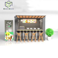 Magic house mobile bar shipping conteneur bar à vendre