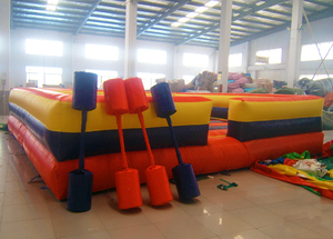 Liên minh ngoài trời chiến đấu Inflatable jousting <span class=keywords><strong>Arena</strong></span> Inflatable Đấu sĩ jousting đội xây dựng trò chơi cho doanh số bán hàng - Product Image 3