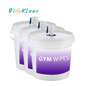 Biokleen Nhãn Hiệu Riêng Không Dệt Chất Lượng Cao Thiết Bị Tập Thể Dục Wipes Thể Thao <span class=keywords><strong>Wet</strong></span> <span class=keywords><strong>Tissue</strong></span> 800/1000/1200 <span class=keywords><strong>PCS</strong></span> Phòng Tập Thể Dục Wipes Dispenser Sàn - Product Image 1