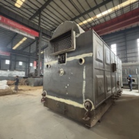 Chaudière à vapeur à haute efficacité énergétique au charbon de bois de 2 tonnes fabriquée en Chine