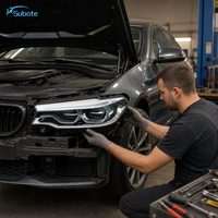 Phare LED Adaptatif d'Origine Utilisé, Convient à la BMW Série 5 G30, Phares de Voiture de Haute Qualité, OE:63117214961,63117214962