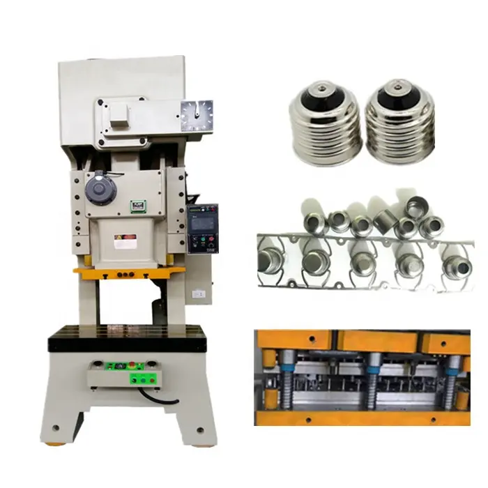 Hot sale lamp holders & lamp bases pneumatic punching machine super-pressure puncher with foot valve